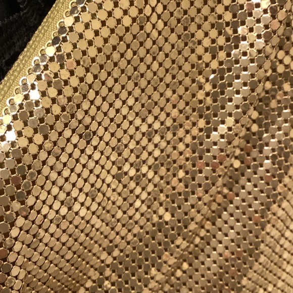 Vintage Gold Sequenced Bag W/ Mirror - Picture 14 of 15